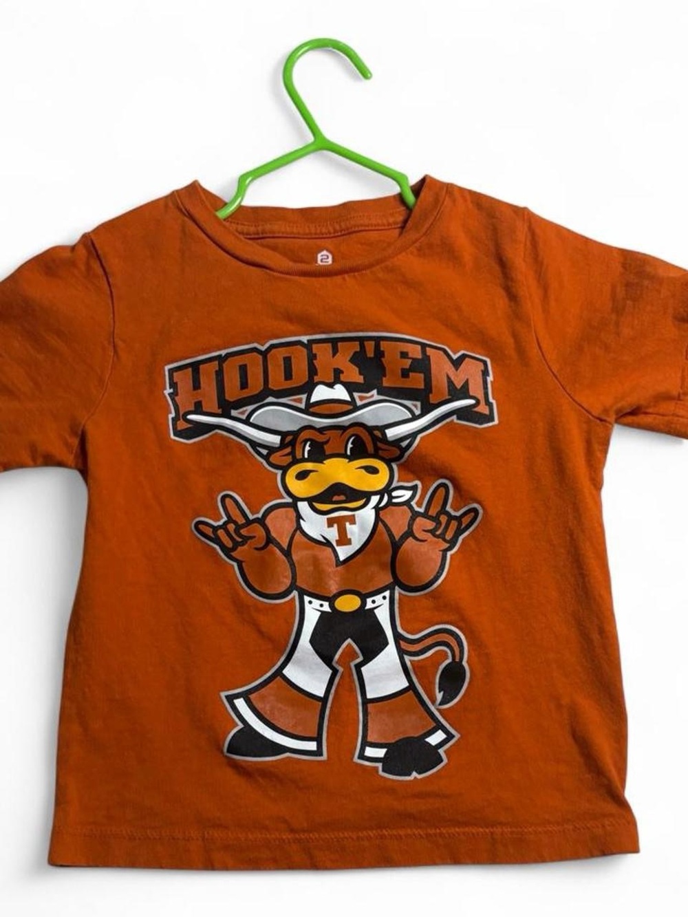 Hook 'Em Orange Graphic T-Shirt baby 4T